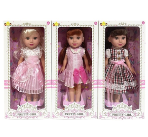 Shantou bambola di moda personalizzata da 16 pollici con batteria inglese IC 3 * A G3 girl play house toys - Product Image 4