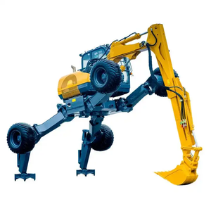 Excavadora de Ruedas Spider ET112 de 12 Toneladas con Motor Controlado por PLC - Product Image 2