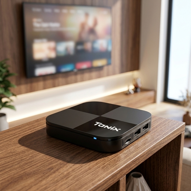 Home Entertainment Media Box Tanix TX5 PLUS Amlogic S905X5M Android 14 4K HDR 10+ Ulti-screen Casting AV1 Low MOQ Fast Delivery