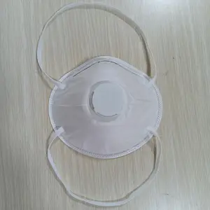 Direct Factory Making Disposable Protective facemask KN95 FFP2 White with Cool Flow Breathing Valve Protective Dust mask valved