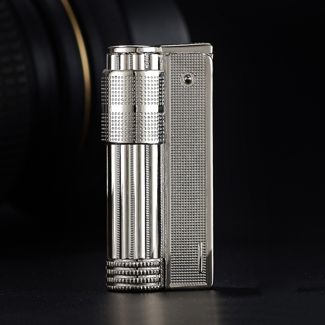Creative Vintage Metal Oil Lighter Austria Design Windproof Refillable Soft Flame Portable Men's Gift Wholesale Kerosene Lighter