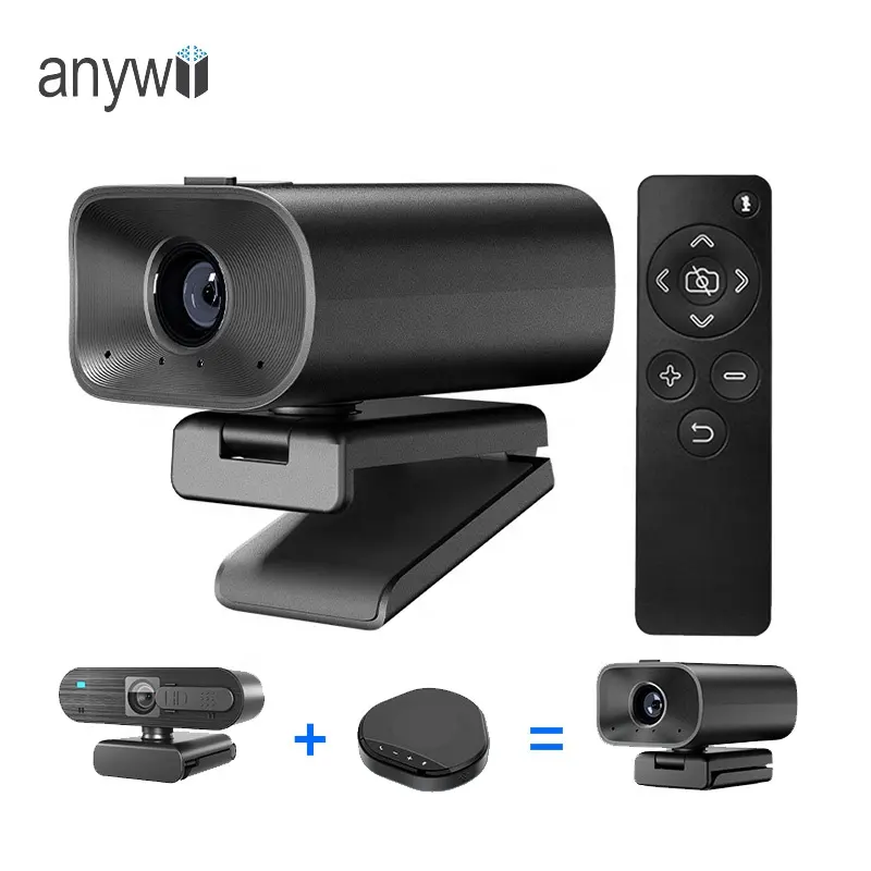 Anywii 5x Zoom 1080p Webcam Video Conference Room Webcam Hd Camera Usb Web Cam With Remote Control