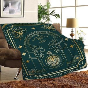 Elegant Minimalist Flannel Blanket Throw Blanket Nap Blanket Reversible Cozy Warm for Travel <b>Camping</b> Custom Print Wholesale - Product Image 3