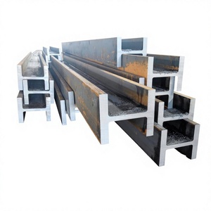 Poutre en H en acier Q235B laminée à chaud, norme GB, longueur 9m-12m, pour la construction de ponts et structures. - Product Image 1