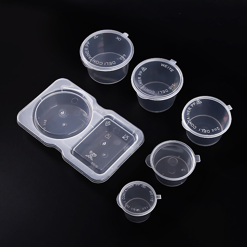 NOLLAM Recipiente Para Aderezo De Ensalada De 1.7 Onzas, Paquete De 6 Mini Recipientes De Condimentos De 1 7 Fl Oz Con Tapas Recipiente