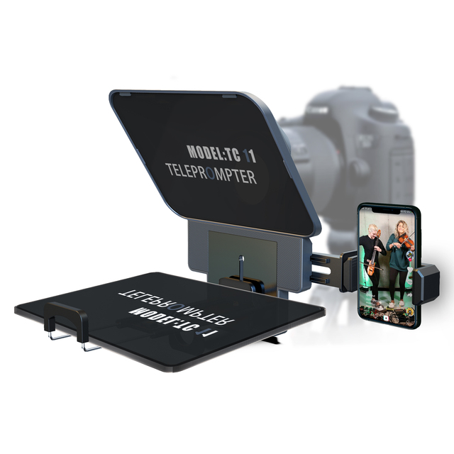 LILLIPUT Teleprompter Beam Spliter Glass Compatible With 11" Tablet Cold Shoe Microphone Light for Studio or Live Broadcast