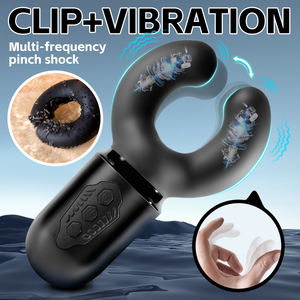 Glans Stimulator latihan Masturbator pria, mainan dewasa pompa pembesar Usb pemijat Penis penunda pria - Product Image 5