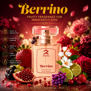 ZESTEQ Berrino Sweet Signature Parfum 30 ml Eau de Parfum pour femmes avec un arôme floral fruité longue durée pour un style de vie moderne - Product Image 4