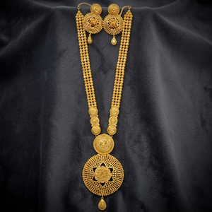 Wholesale Fashion Necklaces Brass 14K 18K 24K Gold Filled Dubai Style Turkey Jewelry Set Turkish Design Traditional Jewelry Set - Product Image 2
