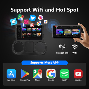 Hệ Thống Định Vị <span class=keywords><strong>2</strong></span> Din 10 9 7 Inch Radio Âm Thanh Phổ Thông Màn Hình Cảm Ứng Máy Nghe Nhạc Android Gps Wifi Video Mp5 Cho Xe Hơi - Product Image 2