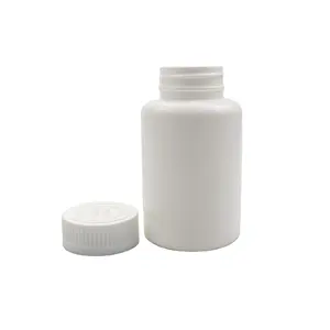 45/60/80/85/100/120/150/175/200ml Weiße Farbe Medizinische Flasche Kunststoff HDPE Medizin Tablette Flaschen kapsel