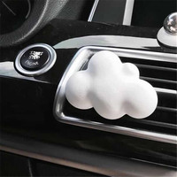 Nuage forme créative voiture sortie d'air aromathérapie gypse vanité pierre voiture monté parfum Clip désodorisant parfum voiture