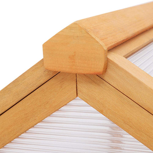 Serres de jardinage en bois, <span class=keywords><strong>mini</strong></span>-<span class=keywords><strong>serre</strong></span>, <span class=keywords><strong>serre</strong></span> <span class=keywords><strong>transparente</strong></span> pour la protection des plantes - Product Image 6