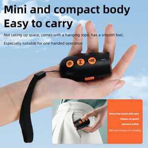 เครื่องไล่สุนัขแบบพกพาขนาดเล็ก ใช้คลื่นอัลตราโซนิก ป้องกันการเห่า พร้อมไฟกระพริบ ใช้งานกลางแจ้งได้ - Product Image 5