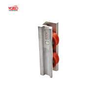 Roulement à rouleaux coulissant YCZCO BL-Duo, design traditionnel, en plastique et acier au carbone, faible bruit, durable, antirouille, pour utilisation dans la salle de bain