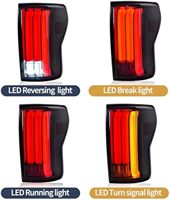 Ensemble de feux arrière LED pour Toyota Tundra 2007-2013, feux de stop, clignotants, feux de recul