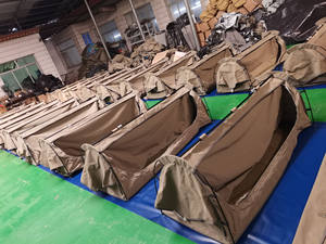 Палатка для кемпинга на открытом воздухе, водонепроницаемая палатка из холщовой ткани, шерпа, палатка - Product Image 5