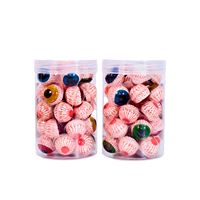 Fabrieksdirecte verkoop Halal 5D oogballen groothandel op maat gemaakte fruitige gummies snoepjes oogballen gummies OEM ODM