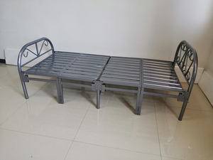 Offre Spéciale hôtel école forte heavy duty contrat étudiant de pliage cadre de lit double - Product Image 5
