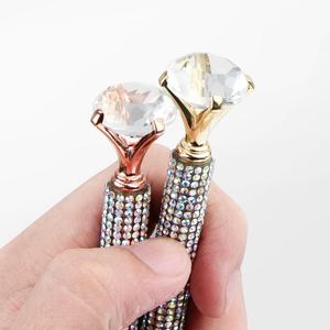 Luxury Big Diamond Crystal <b>Pen</b> Bling Rhinestone Retractable <b>Ballpoint</b> <b>Pen</b> Premium Shiny Writing <b>Pen</b> for Women Gift Office - Product Image 4