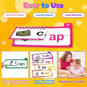 30 Libros de Lectura y Rimas para Niños, Educación Temprana, Aprendizaje de Palabras en Inglés, Libro de Ortografía, Tarjetas de Vocabulario - Product Image 6