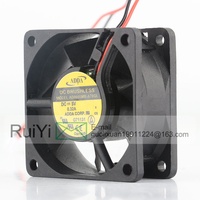 ADDA 12V 24V 48V DC5V 0.32A AC EC 6025 60X60X25MM 6CM Bantalan Bola Inverter Kabinet Aliran Aksial 2-kabel AD0605MB-A70GL Kipas Pendingin