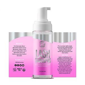 Lash Bath Eyelash Foam Cleanser 50ml For Home & Salon Use No Irritation Longer Lasting Lashes - Product Image 6