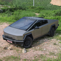 Accessoires extérieurs pour Cybertruck, pare-chocs avant en acier, finition polie, protection robuste contre les chocs, installation facile pour Tesla