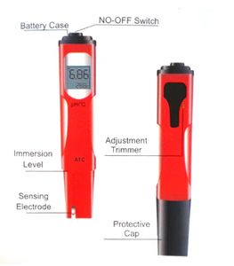 Goed-Precisie Speeksel <span class=keywords><strong>Ph</strong></span> <span class=keywords><strong>Tester</strong></span> Draagbare <span class=keywords><strong>Ph</strong></span> Meter In Water - Product Image 3