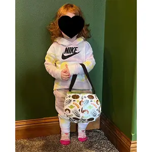 स्केलेटन फेस टोट बैग बच्चों की हैलोवीन टोकरी हैलोवीन टोकरियाँ थोक