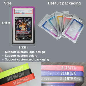 그레이드 트레이딩 카드 프로텍터 케이스 범퍼에 대한 완벽한 맞춤 등급 실리콘 등급 카드 슬래브 범퍼 - Product Image 4