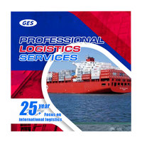 Transit aérien et maritime de qualité supérieure : Tarifs/coûts de fret Chine AE LCL+Express 20-35 jours