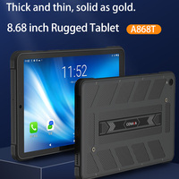 Tableta Android Resistente de 8 Pulgadas, Tableta Industrial Resistente al Agua con Android 13, Batería de 5800 mAh, Red 4G Completa