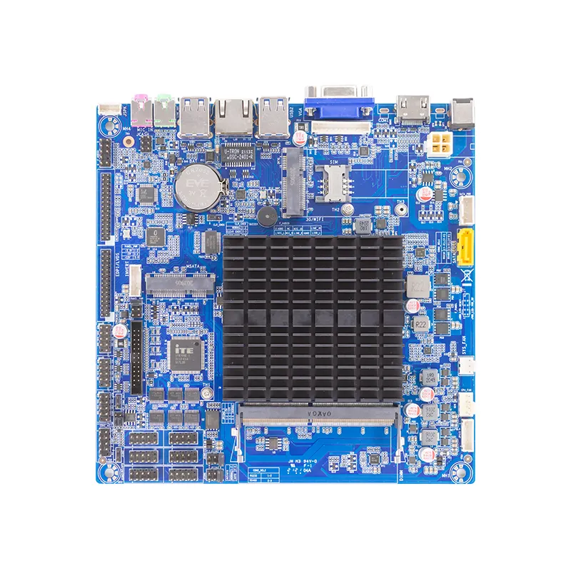 एम्बेडेड लैपटॉप आईटीएक्स इंटेल सेलेरॉन J4125 4C/4T 2.0GHz DDR4 SODIMM मेमोरी 8GB औद्योगिक मिनी पीसी मदरबोर्ड