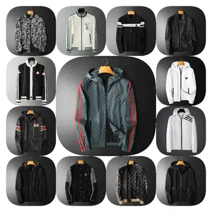 Fliegende Bomber jacke für Herren Leichter Softshell-Mantel Sportswear-Trenchcoat mit Reiß verschluss