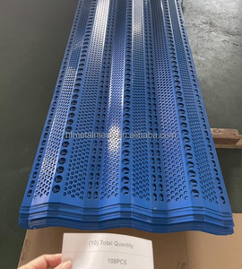 Valla Perforada de Cinco Puntas en Varios Colores para Protección Contra el Viento y la Polvo - Product Image 4