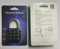 Cadenas étanche pour maison intelligente avec empreinte digitale et accès par code WiFi pour les tiroirs de dortoir d'étudiants Serrure de porte de garage d'entrepôt