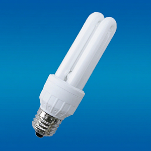 Bombilla Fluorescente CFL de Ahorro de Energía 2U E27, Luz Blanca, 6000h, Tubo de Alerta de Luz Diurna, 80 CRI, Garantía de 2 Años - Product Image 1
