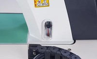 Moteur de machine à coudre industrielle intelligente JTK6-30A à point noué CNC haute vitesse, conception à lit plat pour le surpiqûre de modèles et de motifs