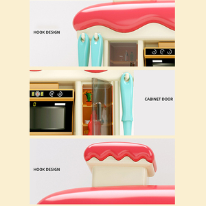 May Mắn Đồ Chơi Mới Đến Giả Vờ Chơi Nấu Ăn Trò Chơi Phun Với Ánh Sáng Âm Nhạc Trẻ Em Đồ Chơi Nhà Bếp - Product Image 5