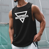 Débardeur de sport pour homme, décontracté, pour la course à pied, nouveau, mode été, débardeur de fitness, séchage rapide, sans manches, pour la musculation