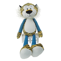 Fabrication d'un cadeau promotionnel jouet tigre mignon en peluche personnalisé jouet animal en peluche pour cadeau