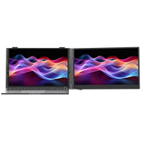 Moniteur portable Blackview SCM8 15,3 pouces, écran unique, extension d'écran pour ordinateur portable, 1920x1200 60Hz, Type-C, compatible MAC/Windows/Android/Linux/Chrome OS
