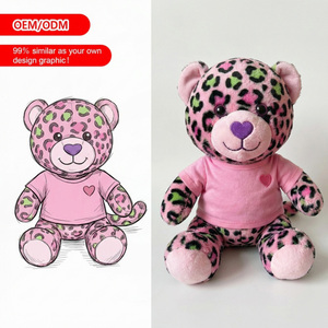 ตุ๊กตาผ้ากำมะหยี่สั่งทำ OEM/ODM ตุ๊กตาหมีสีชมพูสวมเสื้อคลุม ของขวัญสำหรับศูนย์ดูแลหลังคลอด ผู้ผลิตตุ๊กตาผ้ากำมะหยี่แบบสั่งทำ กล่องสุ่ม - Product Image 6