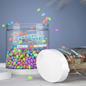 Bouteille d'alimentation Anti-coliques pour <span class=keywords><strong>bébé</strong></span>, bleu, <span class=keywords><strong>garçon</strong></span>, rose, cadeau pour fille, sans BPA, tasse à boire, paille à mâcher, bouteille pour <span class=keywords><strong>bébé</strong></span>, nouveauté 2021 - Product Image 5