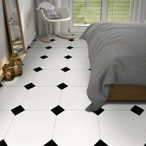 Hiện đại không thấm nước 300x300 mét dễ dàng làm sạch sàn Panels với không còn lại keo thiết kế tự dính Vinyl gạch lát sàn - Product Image 5