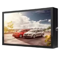 Lecteur multimédia Android mural extérieur étanche IP65, signalisation numérique LCD suspendue pour la publicité