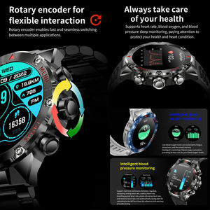 Reloj inteligente deportivo AMOLED con logotipo personalizado 120, modos multideportivos, monitoreo del sueño para Android IOS, capaz de responder llamadas - Product Image 3