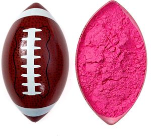 Le migliori forniture per feste rivelano il genere del Rugby Touchdown blu e rosa polvere Kit per rivelare il genere forniture per bambine - Product Image 3