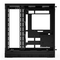 Boîtier d'ordinateur Thermaltake(tt) Steel Shadow Es Sea View Noir, prend en charge le refroidissement à eau 360, carte mère ATX